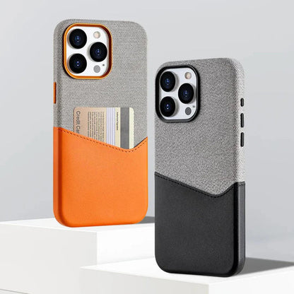 iPhone 15 Series - Premium Duplex Jeansy Leather Case