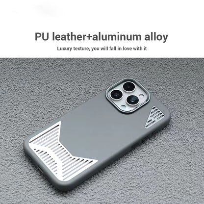 iPhone Series - Premium Metal Cooling Shell Case