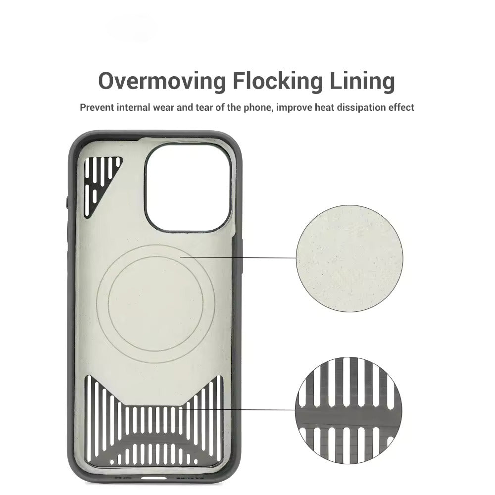 iPhone Series - Premium Metal Cooling Shell Case