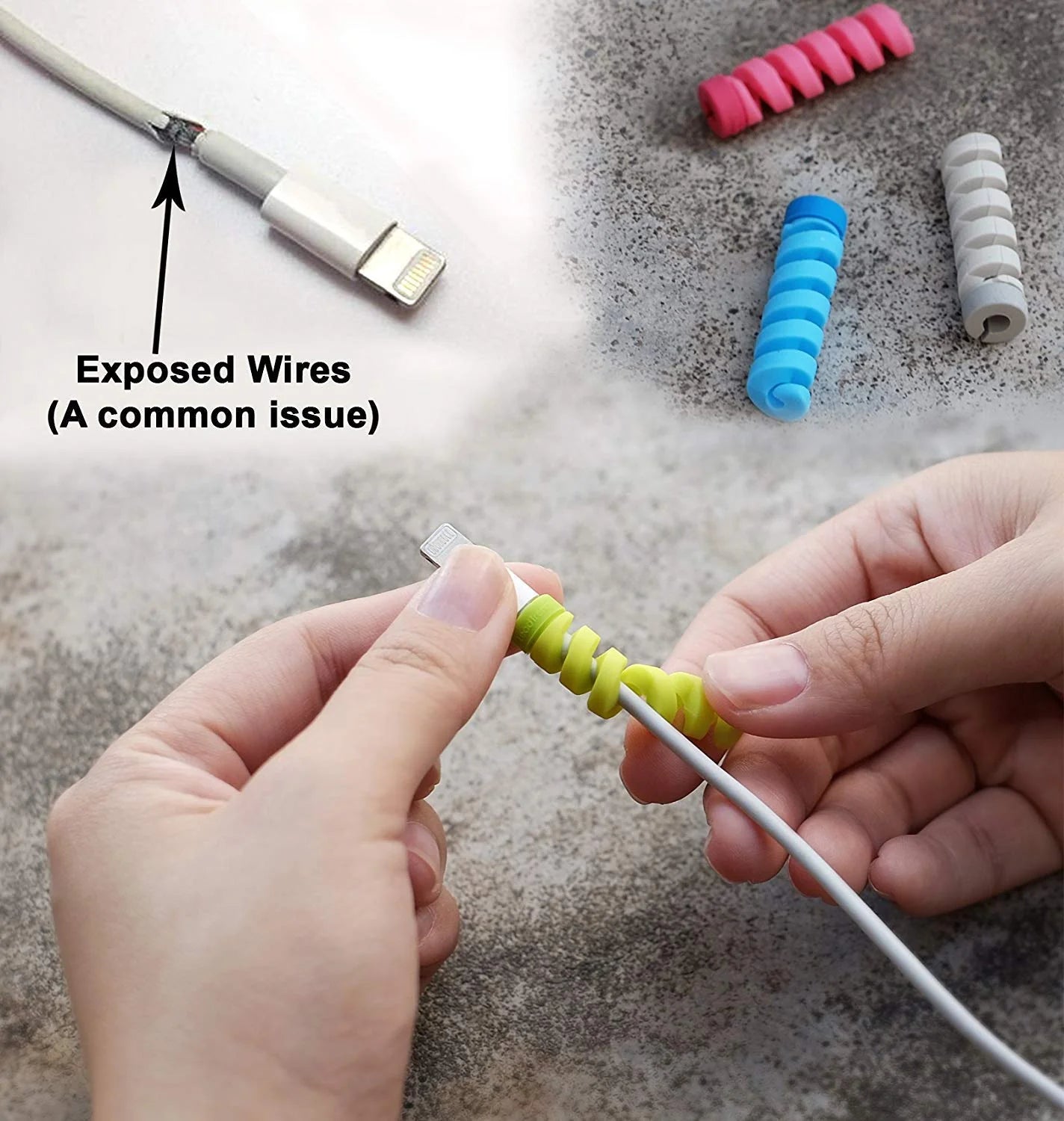 Cable Protector Spiral Wrap Set