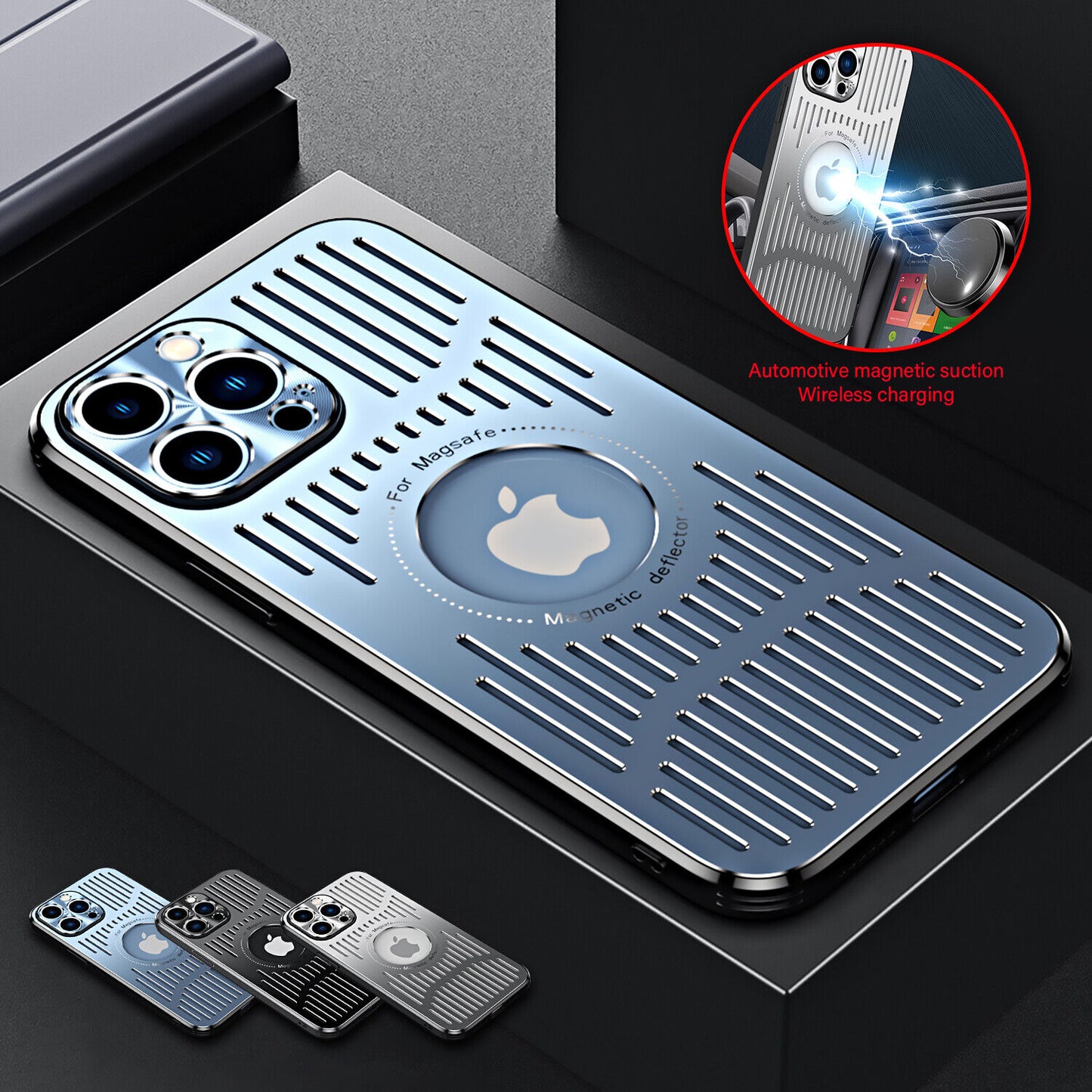 iPhone Series - Alloy Metal Cooling Case