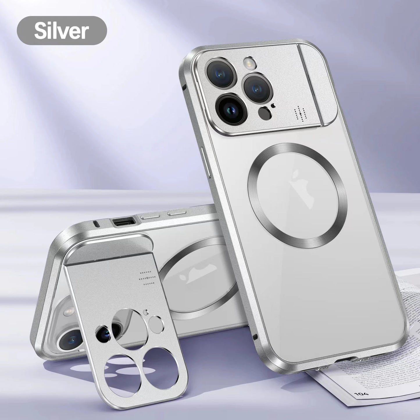 iPhone Series - Magnetic Suction Folding Bracket Aromatherapy Phone Case