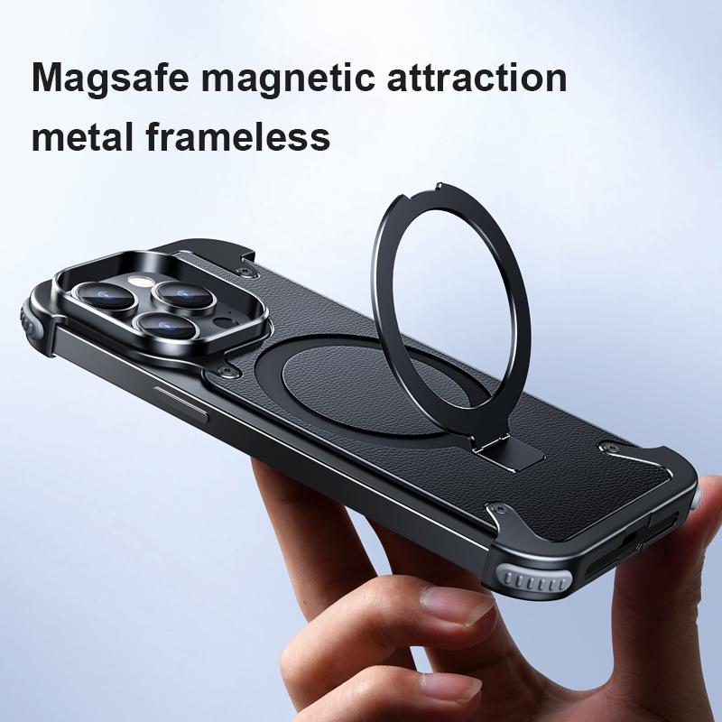 iPhone Series - Rimless Aluminium Magnetic Case