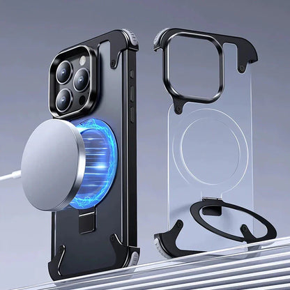 iPhone 15 Pro Max - Rimless Aluminium Magnetic Case