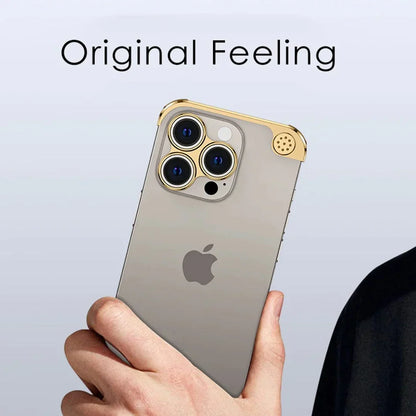 iPhone 15 Pro Max - Premium Metal Bumper Case