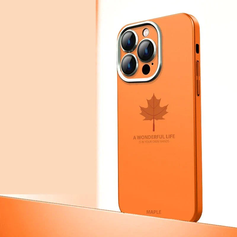 iPhone 15 Pro Max - Maple Leaf Matte Case