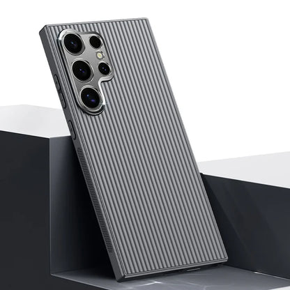 Galaxy S Series- Anti-Slip Striped Case