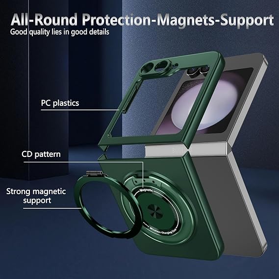 Galaxy Z Flip6 Royal Ascend Magnetic Stand Case