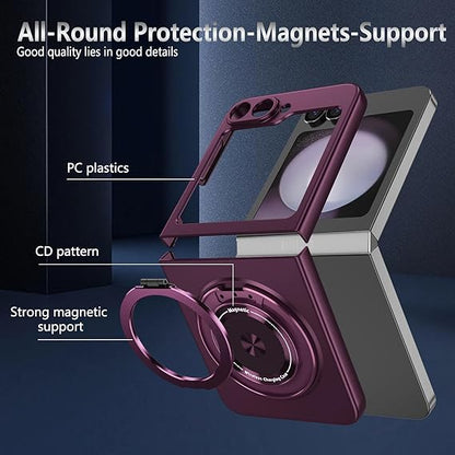 Galaxy Z Flip6 Royal Ascend Magnetic Stand Case