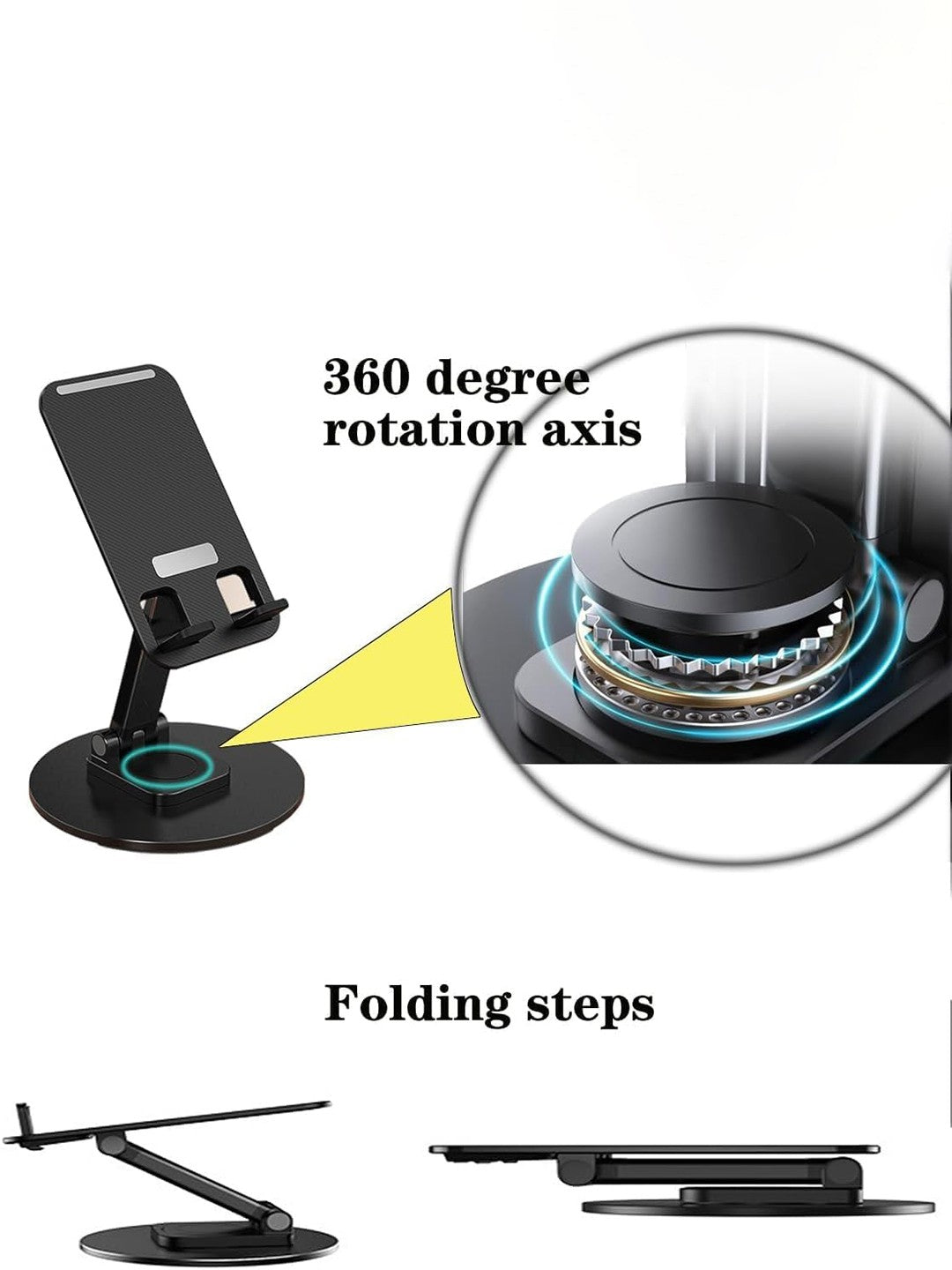 Multifunctional 360° Rotatable Mobile Stand