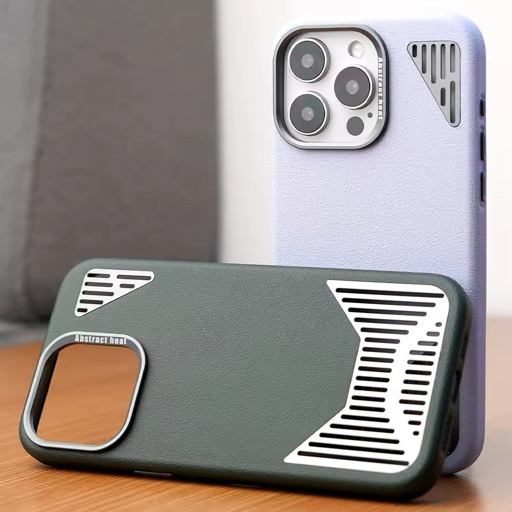 iPhone Series - Premium Metal Cooling Shell Case