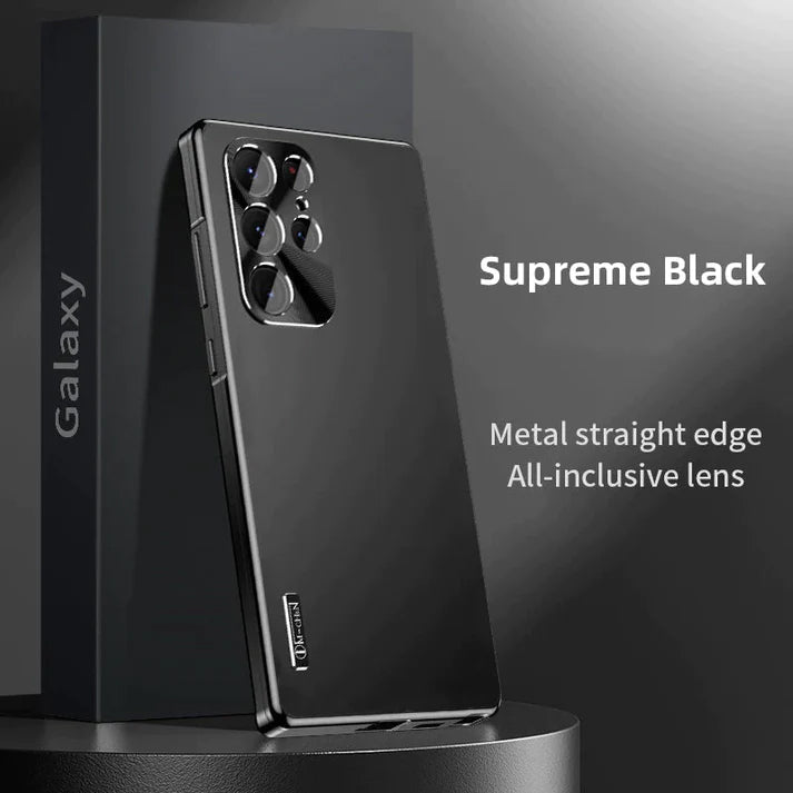 Galaxy S24 Ultra - Luxury Metal Straight Edge Case