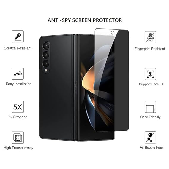 Galaxy Z Fold 6 - Anti-Peeping Privacy Tempered Glass