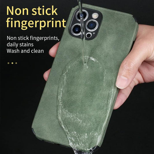 iPhone - Suede Texture Camera Protection Case