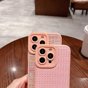 iPhone 14 Series - Fabric Weaving Shockproof Case