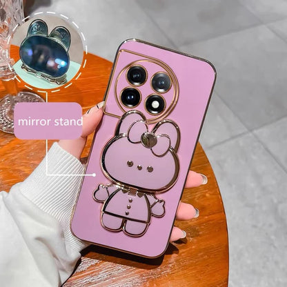 OnePlus Series - Mirror Kitty Stand Case