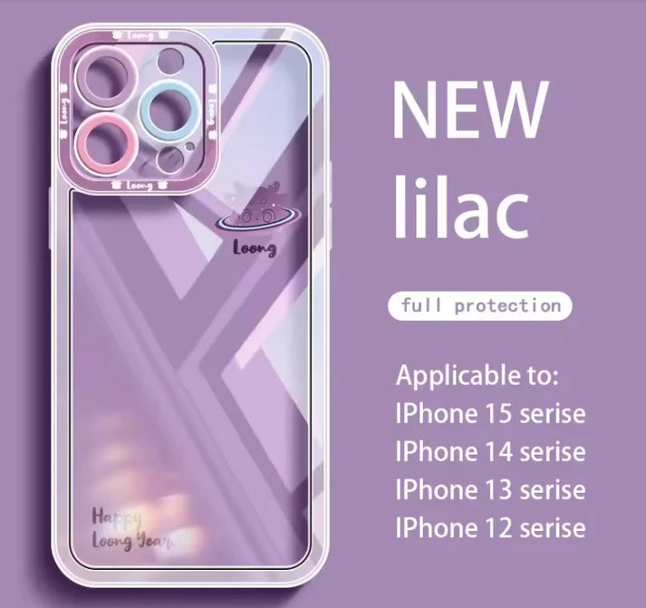 iPhone Series - Luxury Waterproof Transparent Case