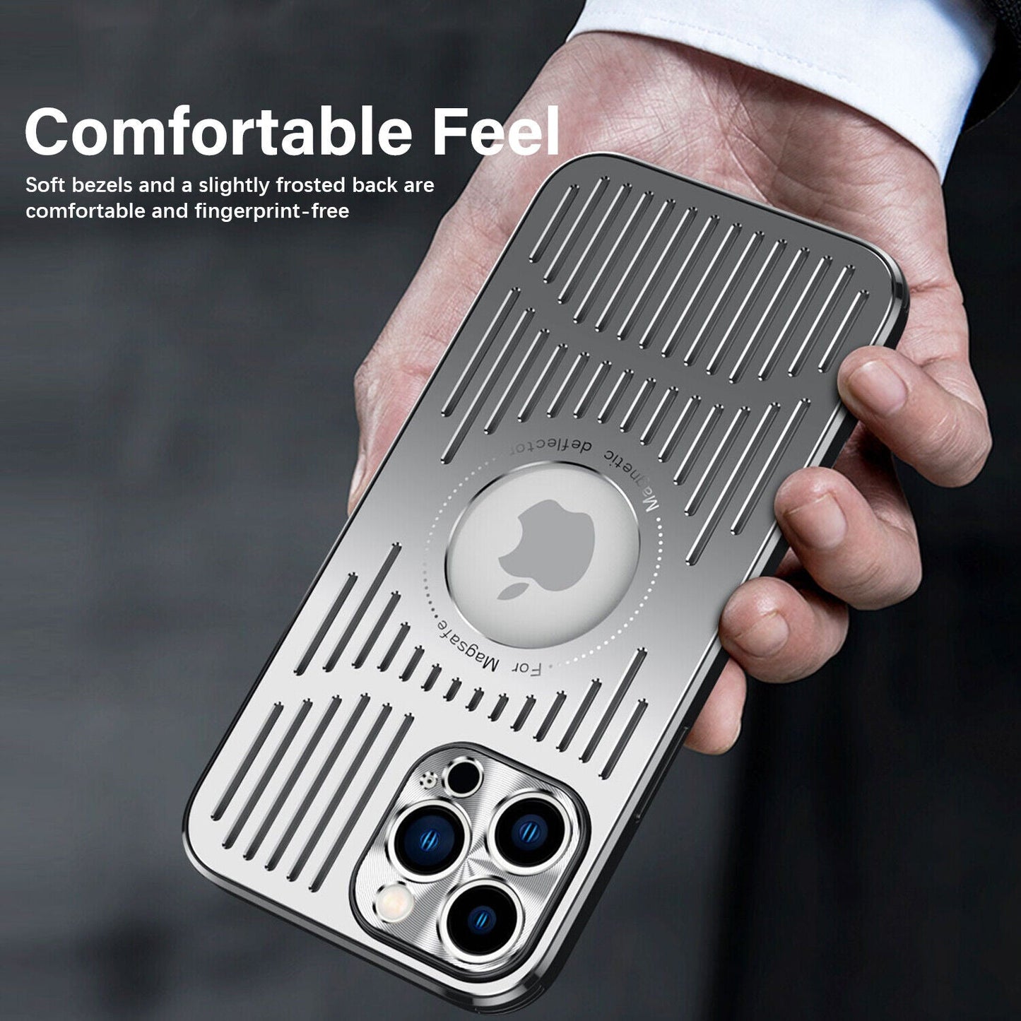 iPhone 15 Pro Max - Alloy Metal Cooling Case
