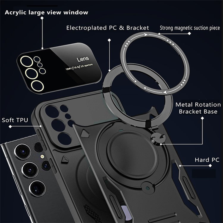 Galaxy S24 Ultra - Magsafe Ring Holder Case