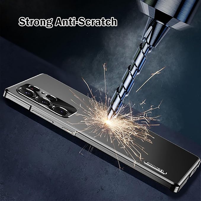 Galaxy S Series- Luxury Metal Straight Edge Case