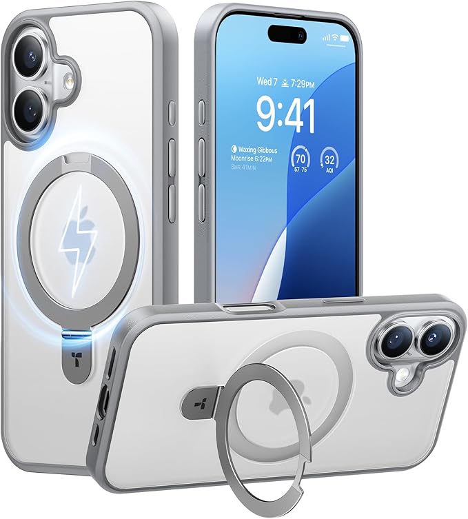 iPhone 16 Series - Translucent Frosted Magnetic Case