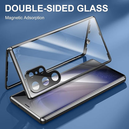 Galaxy S22 Ultra- Double Sided Magnetic Metal Frame Case
