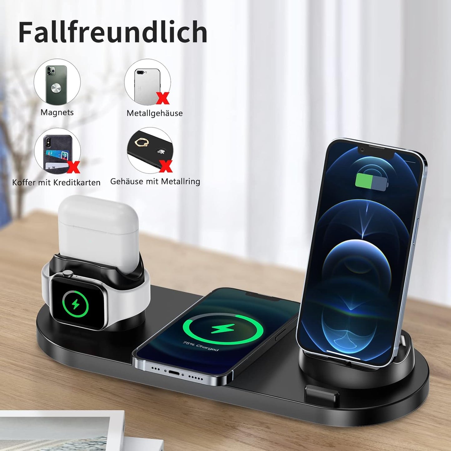 6 In 1 Multifunctional Wireless Charger