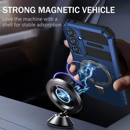 Galaxy S Series - Magnetic Armor Bracket Case