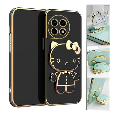 OnePlus Series - Mirror Kitty Stand Case