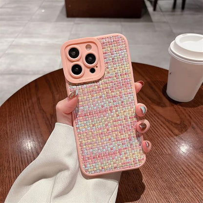 iPhone 14 Series - Fabric Weaving Shockproof Case