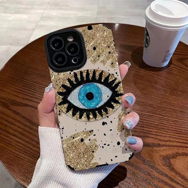 iPhone 15 Plus - Evil Eye Printed Phone Case
