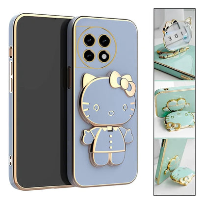 OnePlus Series - Mirror Kitty Stand Case