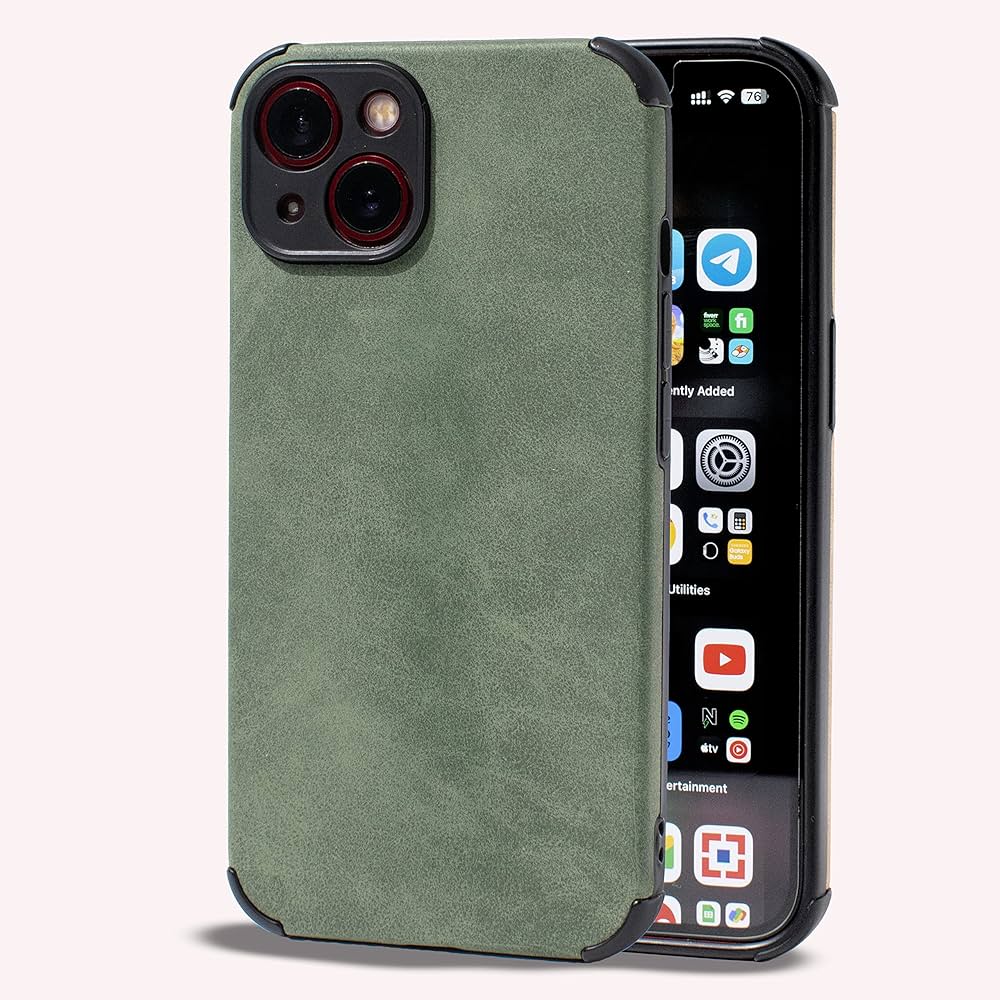 iPhone - Suede Texture Camera Protection Case