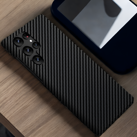 Galaxy S22 Ultra - Ultra Thin Carbon Fiber Texture Case