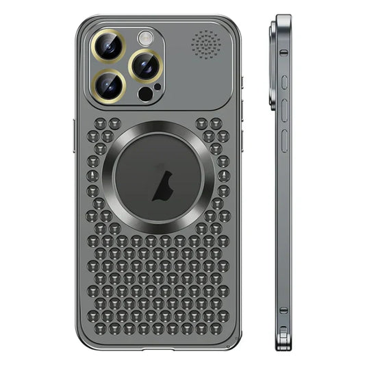iPhone 15 Pro Max - MagSafe Metal Aromatherapy Case