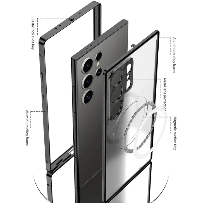 Galaxy S Series - Frosted Magsafe Glass Case