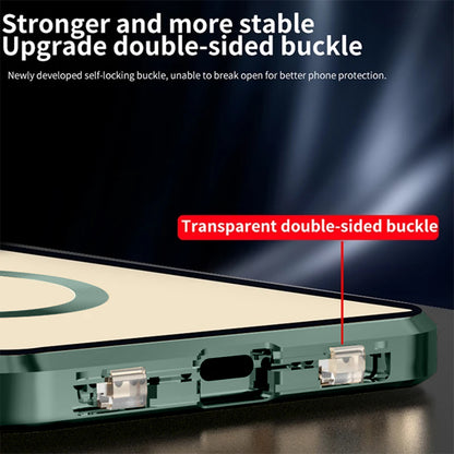 iPhone Series- Double Sided Magnetic Metal Magsafe Frame Case