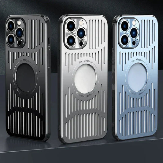 iPhone 14 Pro -  Alloy Metal Cooling Case