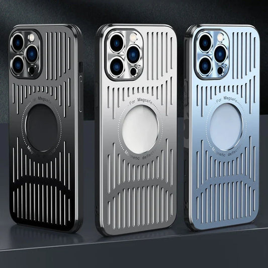 iPhone 15 - Alloy Metal Cooling Case