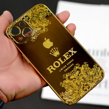 iPhone 16 Series - Luxe Camera Protective Gold Plated Case