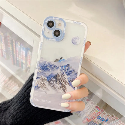 iPhone 13 Series - Retro Snow Mountain Case