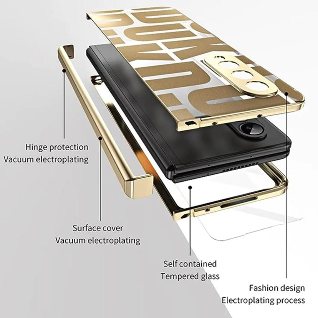 Galaxy Z Series - Luxury Plating Protective Case