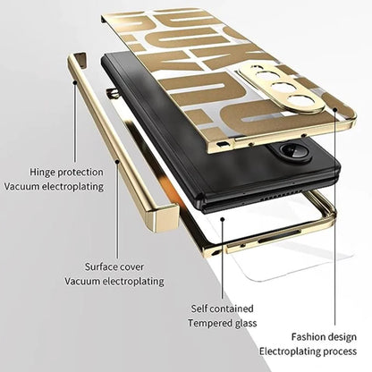 Galaxy Z Fold4 - Luxury Plating Protective Case
