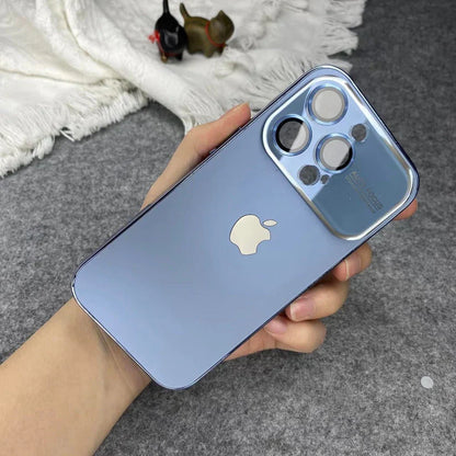 iPhone 15 Pro Max - Electroplated Chrome Lens Case