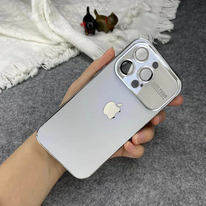 iPhone 15 Plus - Electroplated Chrome Lens Case