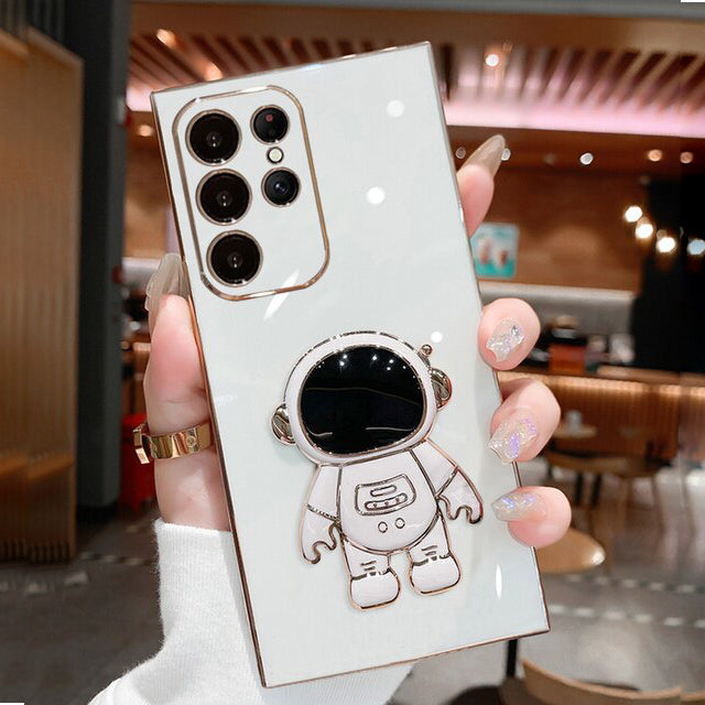 Galaxy S  Series - Electroplating Astronaut Case