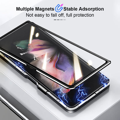 Galaxy Z Fold 4 - Double Sided Magnetic Metal Frame Case