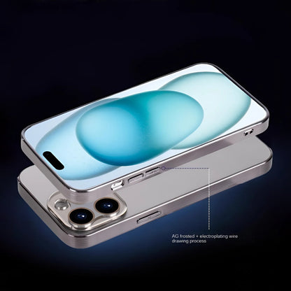 iPhone 15 Series- Alloy Edge Reflective Case