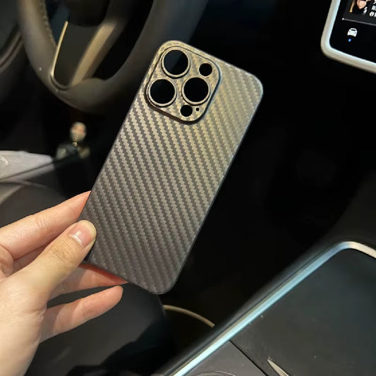 iPhone Series - Ultra Thin Carbon Fiber Texture Case