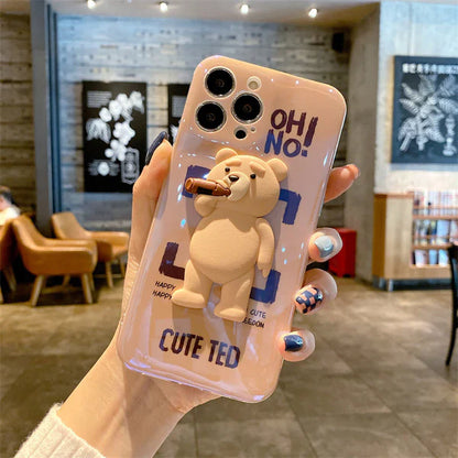 iPhone Series - Teddy 3D Case